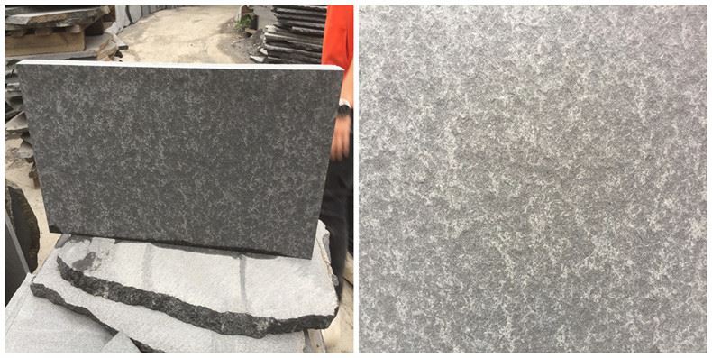 G684 Black Granite Paving Tiles