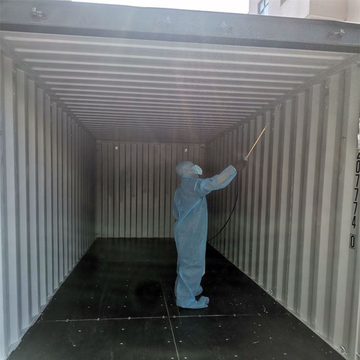 covid-19 disinfection process