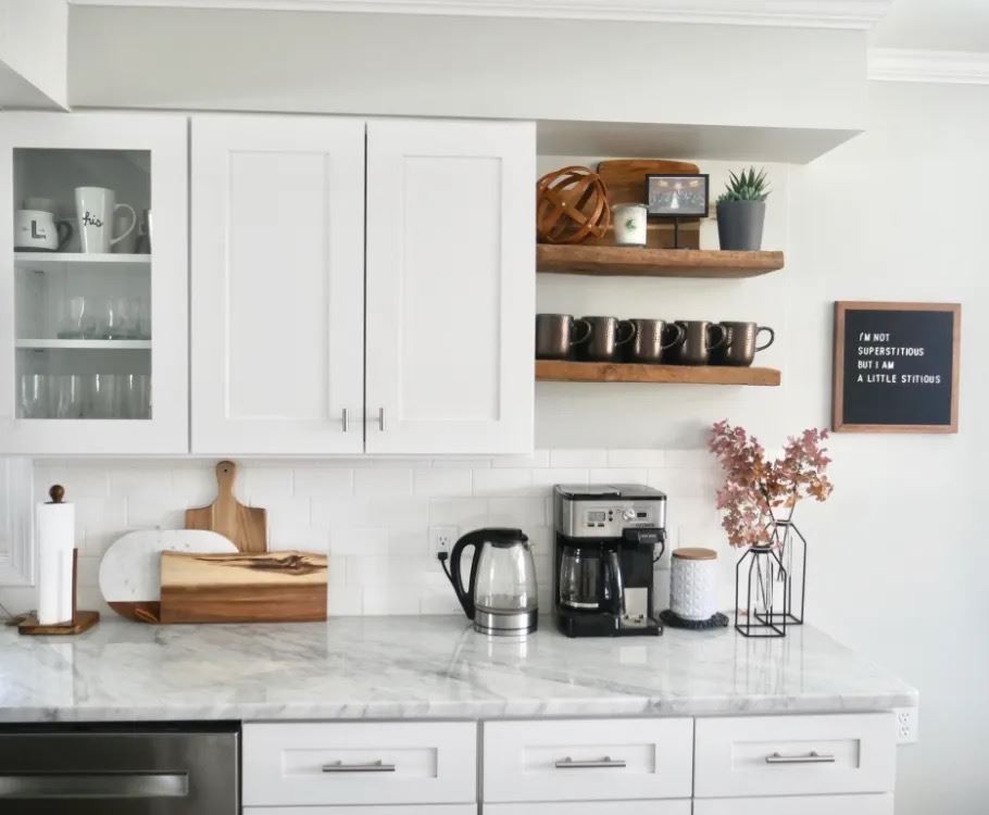 Carrara White Marble Countertops