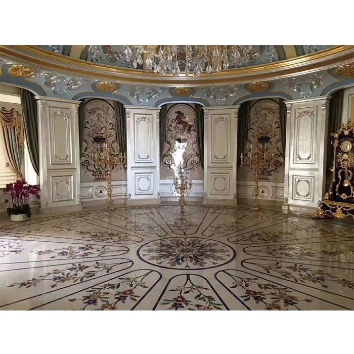 Beige Marble Medallion Tiles