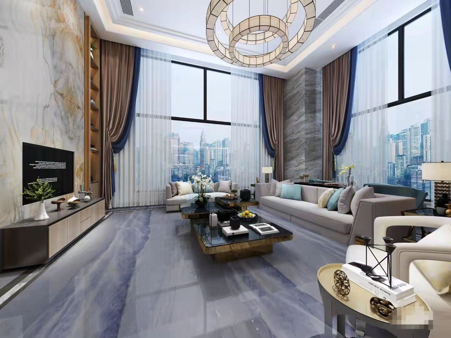 Azul Macaubas Quartzite Floor Tiles Azul Macaubas Quartzite Floor Tiles