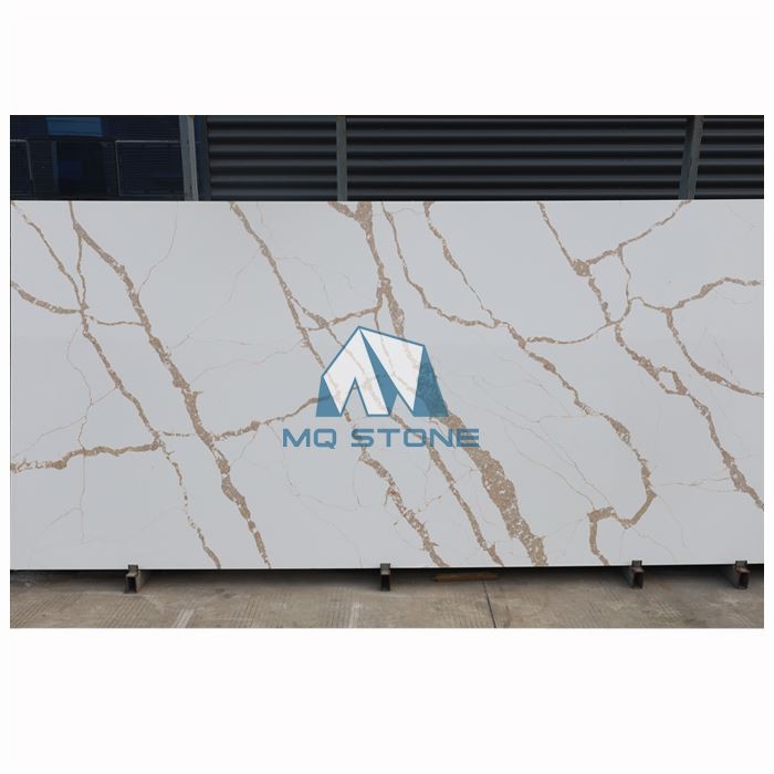 Calacatta Gold Quartz Stone Slab