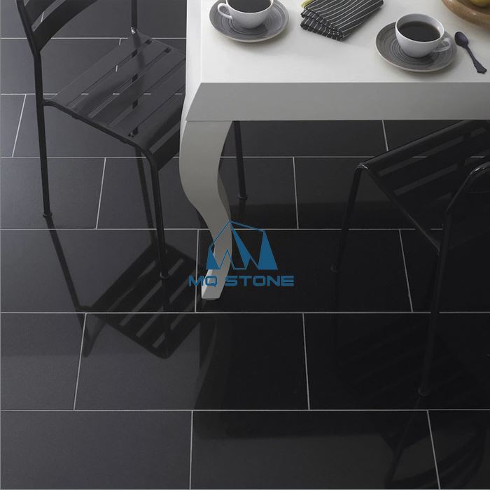 Polisehd black basalt flooring tiles Polisehd black basalt flooring tiles