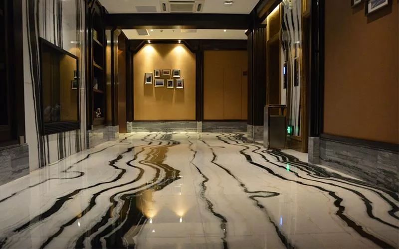 Panda Marble SPA Lobby Desgins