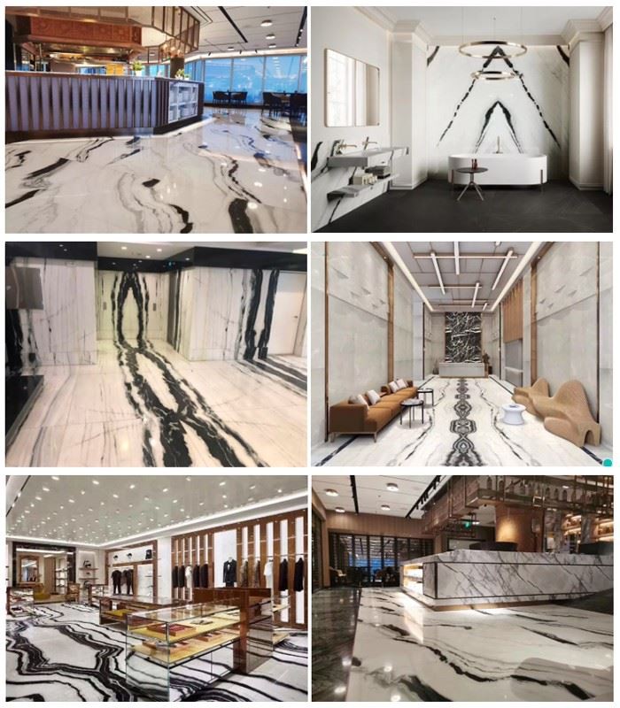 Panda White Natural Marble Projects.jpg
