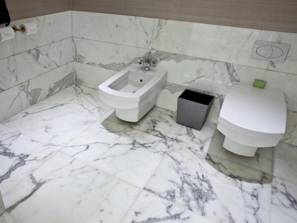 Calacatta Marble Hotel Washroom Projects Calacatta Marble Hotel Washroom Projects