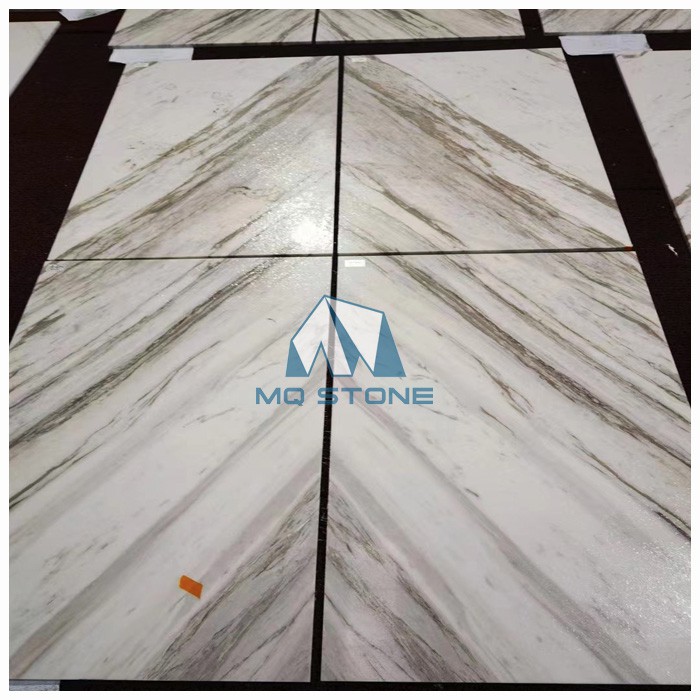 Volakas White Marble flooring tiles