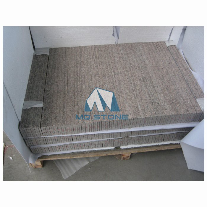 almond mauve granite packing