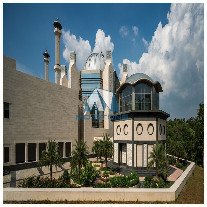 beige limestone wall cladding