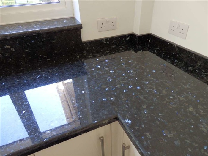 emerald black granite worktop project
