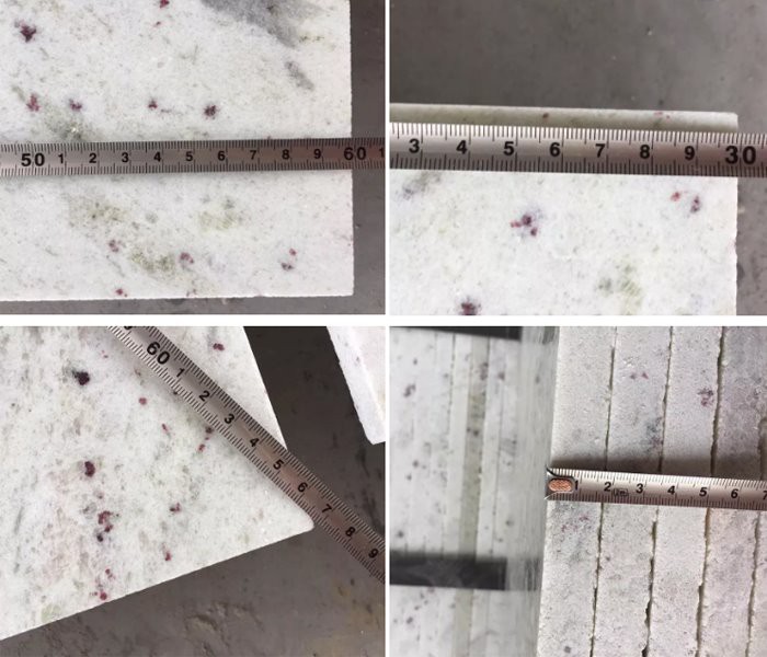 Andromeda White Granite Quality Control