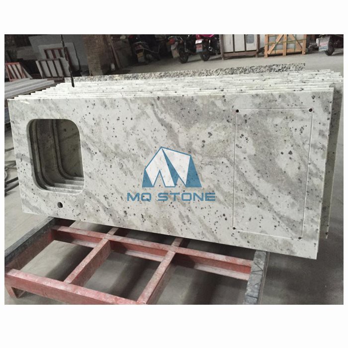 White Andromeda Granite countertops