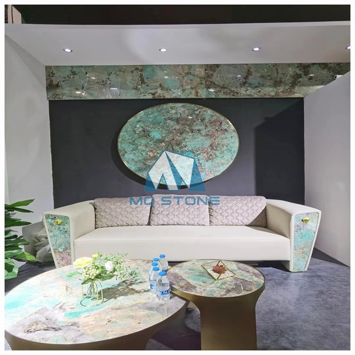 Amazon Green Quartzite worktops