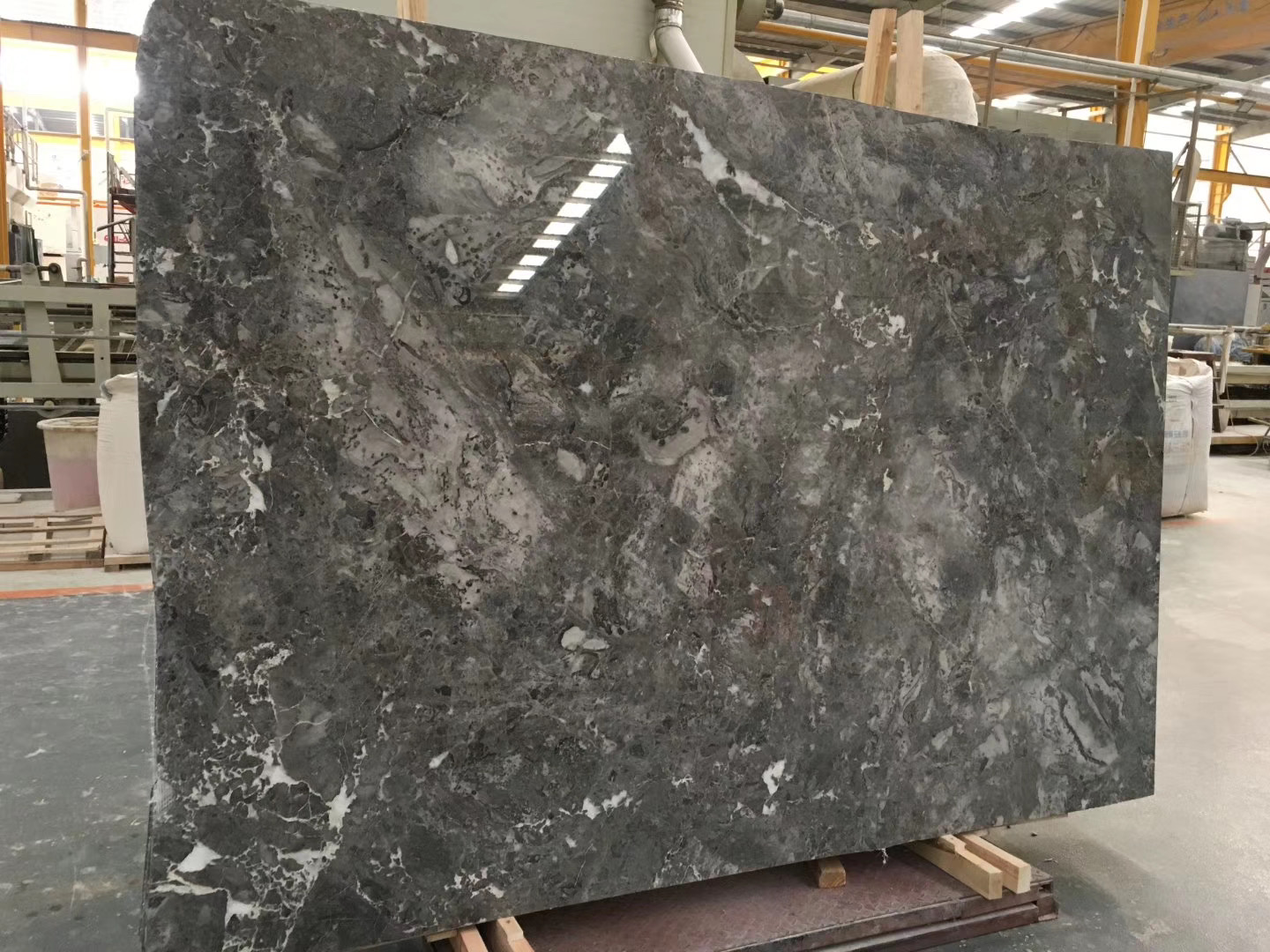 Romantic Grey Marble Slabs, Romantic Grey Marble Tiles, Factory - MQ STONE