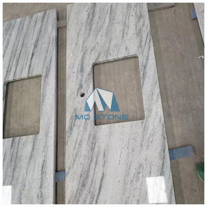 Kashmir White Granite Kitchen Countertops