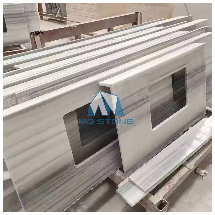 Marmara White Marble Vanity Countertops