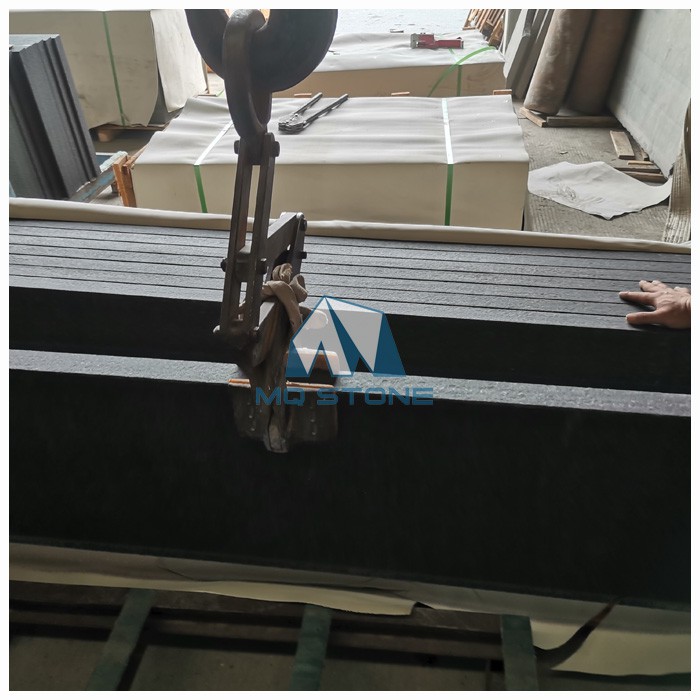 Flamed Black Basalt Tiles