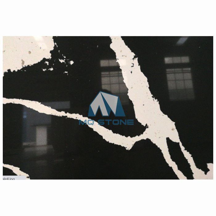 Calcutta Black Man Made Quartz