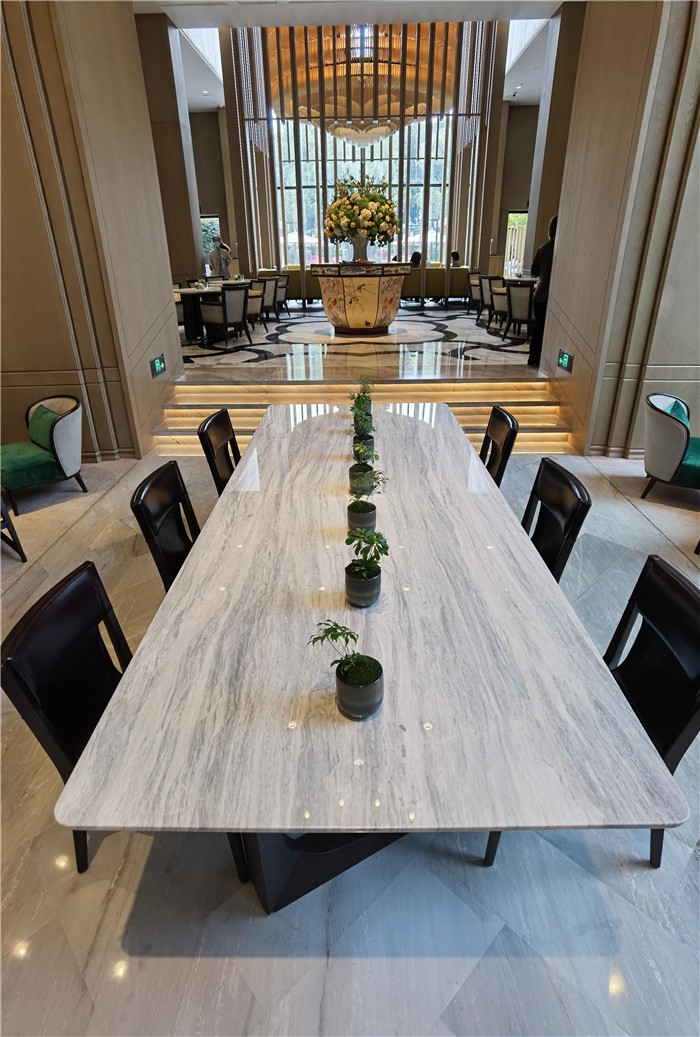 Bvlgari Blue Marble dinning tabletop