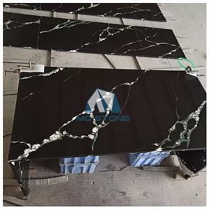 Black Quartz Kitchen Countertops