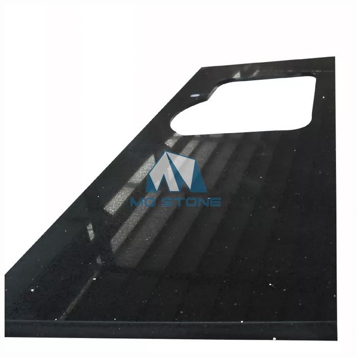 Black Sparkle Quartz Countertops