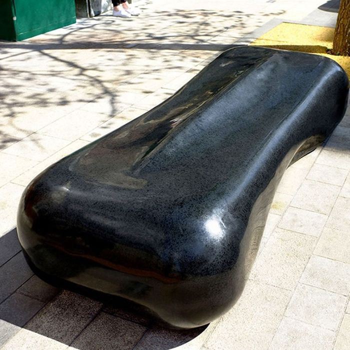 Modern Style Stone Bench