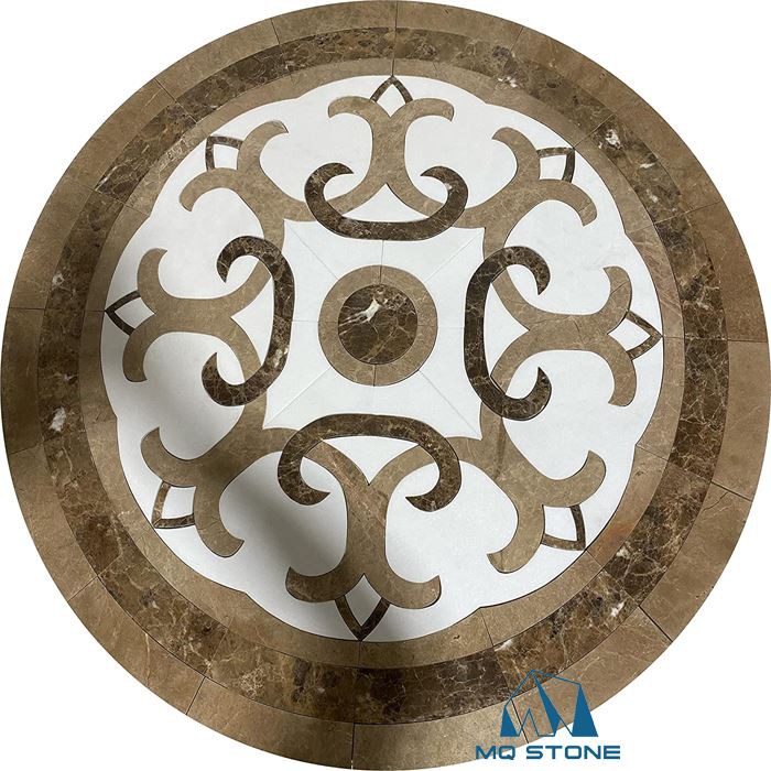 Round Waterjet Medallions
